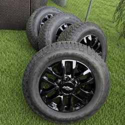 Chevy Silverado ZR  2500,3500 Wheels And Tires 20” $2200 Firm Price 