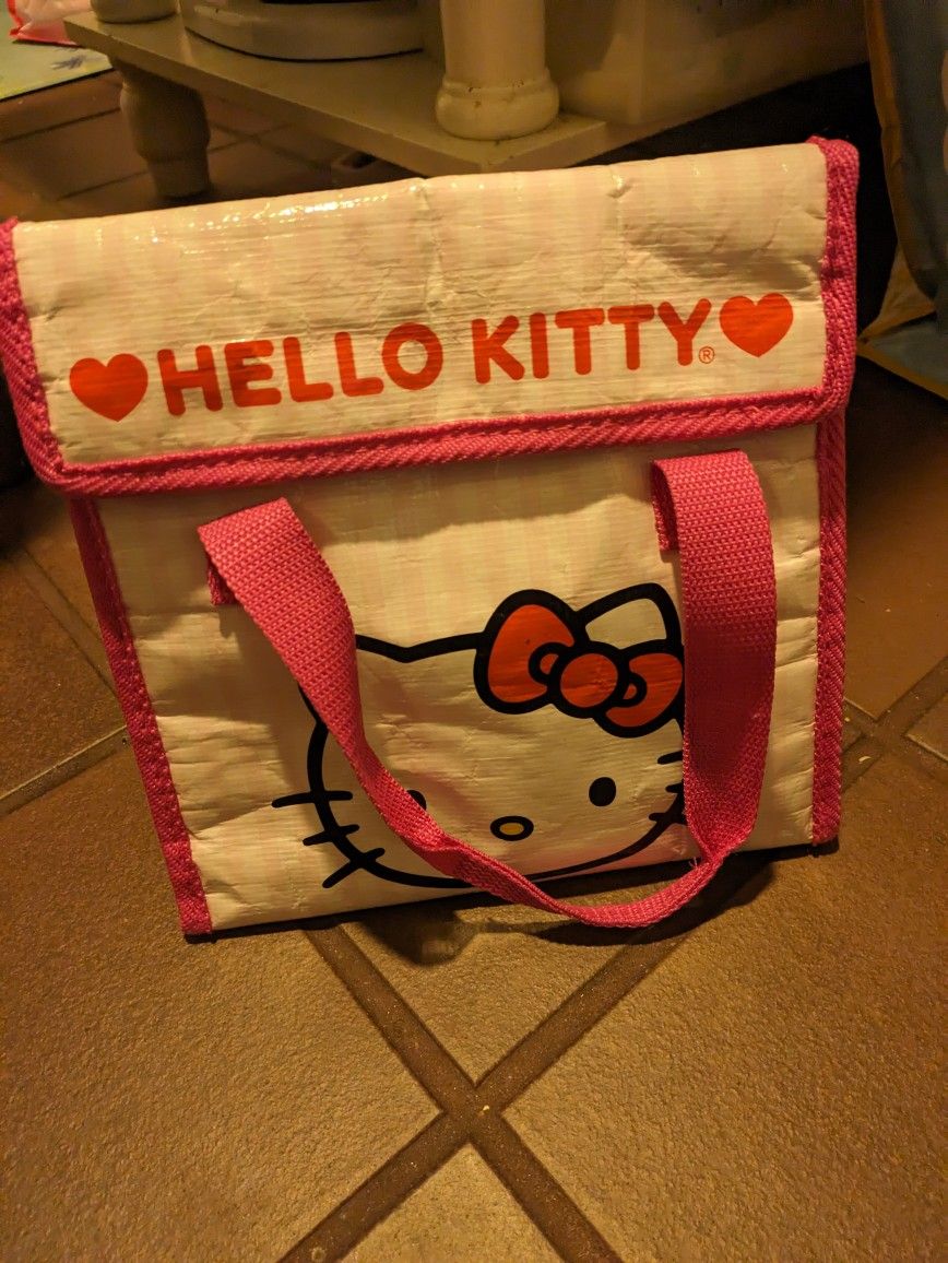Hello kitty small cooler bag