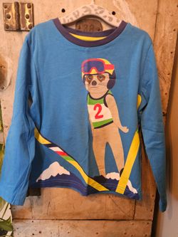 Mini Boden Meerkat Ski Jumper Shirt