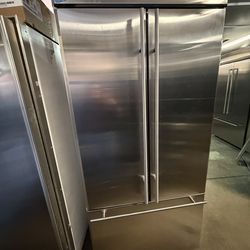 36” GE MONOGRAM BUILT IN STAINLESS STEEL REFRIGERATOR