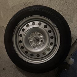 5x114.3/ 5x4.5 16x7 Wheel & Tire 205/65/16