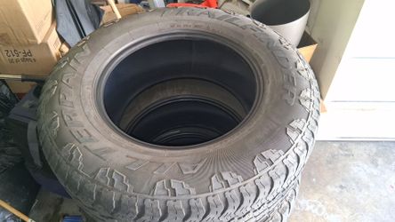 265/70/17 All Terrain tires