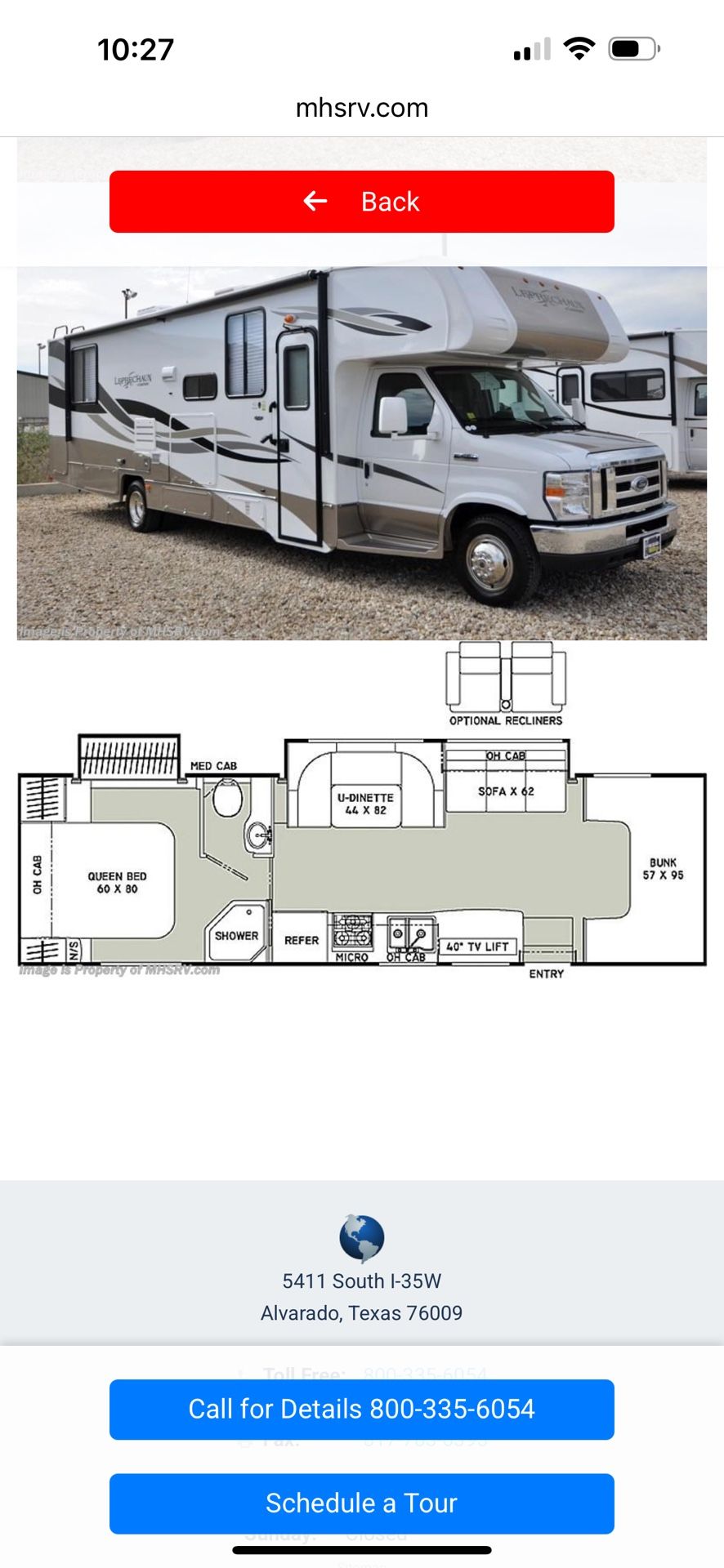 2012 Coachman Leprechaun 319DS