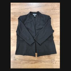 NYCC Women's Black Blazer Jacket XL