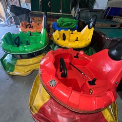 BUMPER CARS- 5 PC RECHARGABLE W/ 20X20 ARENA