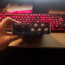 Presents Audiobox USB 96 Audio Input