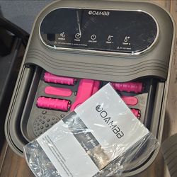 Foot spa.  Collapsible