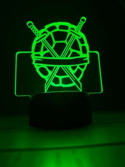 Turtle LED Acrylic Sign