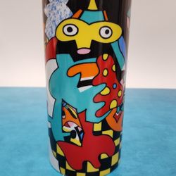 Vintage Rosenthal Otmar Alt Studio-Line Line Abstract Art Large Vase 