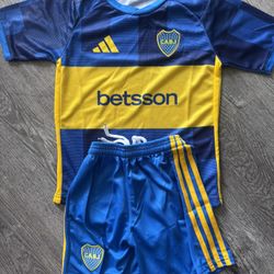 Boca Jrs Jersey Kids Set