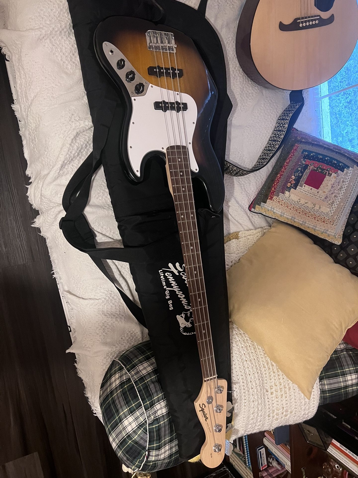Fender Squier Jazz Bass Guitar