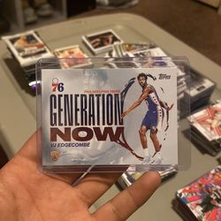 2025-26 Topps Generation Now #GN-3 VJ Edgecombe Philadelphia 76ers RC Rookie Card