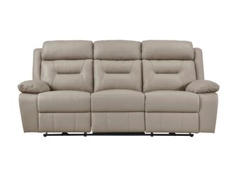 Laconia Latte Power Double Reclining Sofa