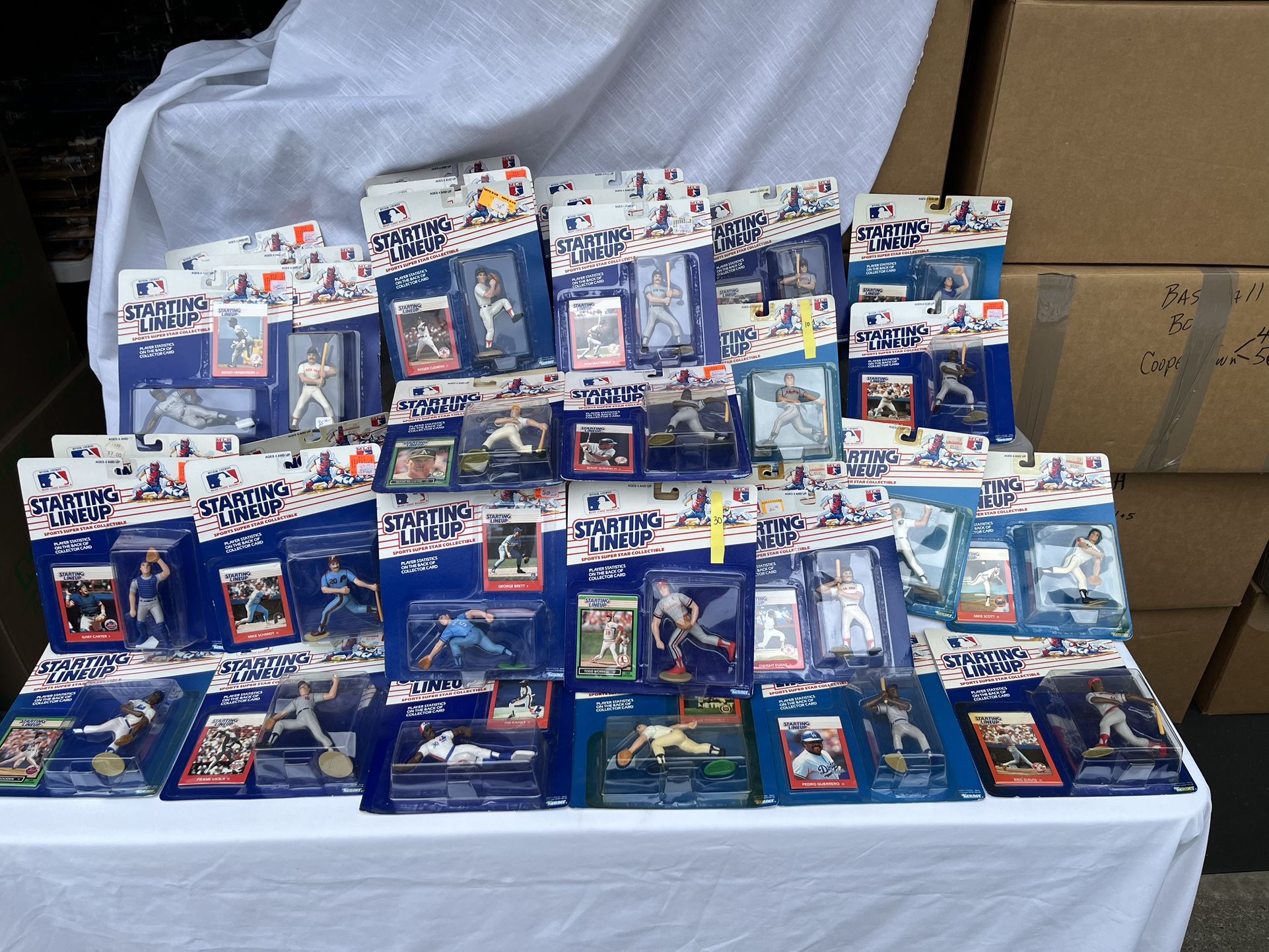 1988 And 1989 Starting Lineup Figurines