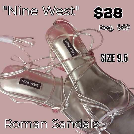 Roman Sandles,REDUCED - $20, Size 9.5