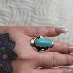 Turquoise Sterling Silver Ring