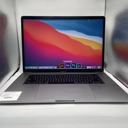 Apple MacBook Pro 15” Touch Bar 16gb ram 512ssd 2.9ghz i7 Mac OS Catalina mid 2017 fully loaded with Adobe photoshop,final cut pro , logic , Lightroom
