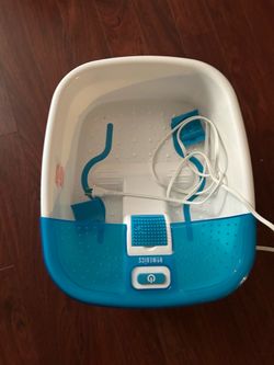 BubbleBliss Deluxe Foot Spa with heat