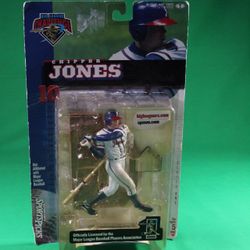 2001 Chipper Jones Series 1 Action Figure McFarlane SportsPicks MLB Braves - New