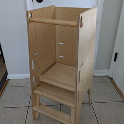 Toddler Kitchen Step Stool Tower