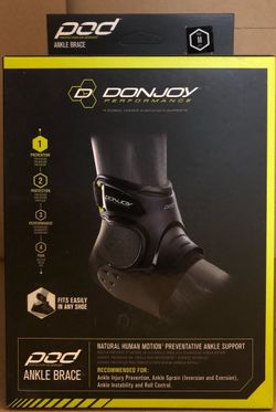 Donjoy Performance Left ankle brace (medium)
