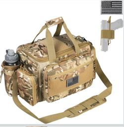 Brand New Tactical Range Bag – Camouflage Gear Bag – Retail $43