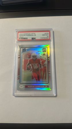 Marvin Harrison rated rookie psa 10