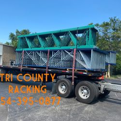 Beams Uprights Wire Decks Pallet Racks Export Forklifts Install Delivery 