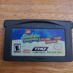 Game Boy Advance Sponge Bob