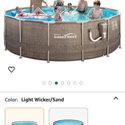 14' Wide By 48" Tall Pool Brand New In Box Backyard Pool