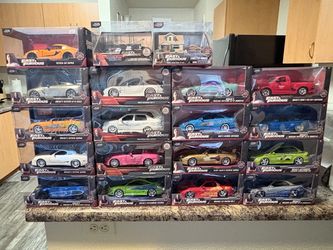 Fast and Furious Jada Cars
