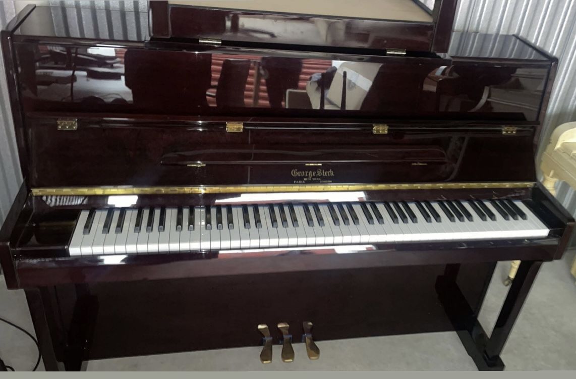 George Steck Upright Piano 