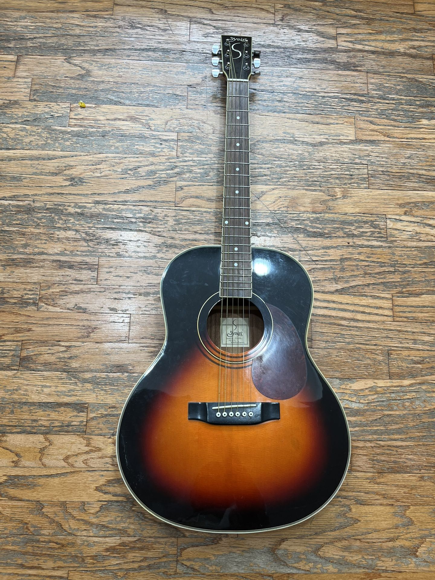 S Yairi Spruce Acoustic Guitar Yf-28-3ts
