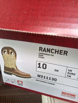 Boots Size 9E.. 10 D And 10.5 D Wolvorine 95 Dollars