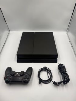 Sony PlayStation 4 PS4 500GB CUH-1215A Black Console w/ Controller Tested