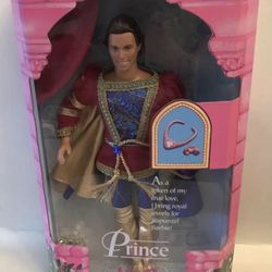 Prince Ken 1997 Doll Brings Jewells for Rapunzel 