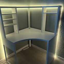 IKEA MICKE Corner Desk