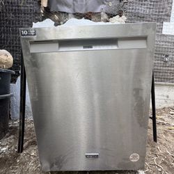 Maytag Front Control Dishwasher with Dual Power Filtration
