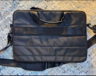 Dell EcoLoop Black Laptop Messenger Bag / Briefcase with Shoulder Strap – Padded Computer Case 15"