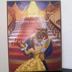 Beauty & The Beast Disney Portrait 