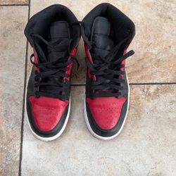 Air Jordan 1 Mid “Bred” – Size 10 – $75 OBO