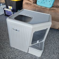 Esquiscat Cat Litter Box Dual Entry