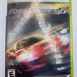 Ridge Racer 6 Microsoft Xbox (contact info removed) CIB Complete Tested With Manual C.I.B. 