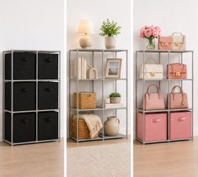 One 6-Cube Storage Rack