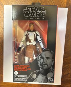 Star Wars Black Series Clone Commander Obi-Wan Kenobi Figure