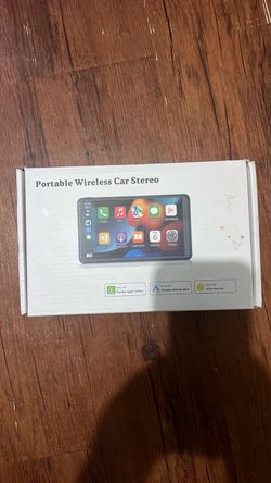 Portable wireless car stereo