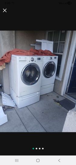 LG Washer and Gas Dryer Sets 