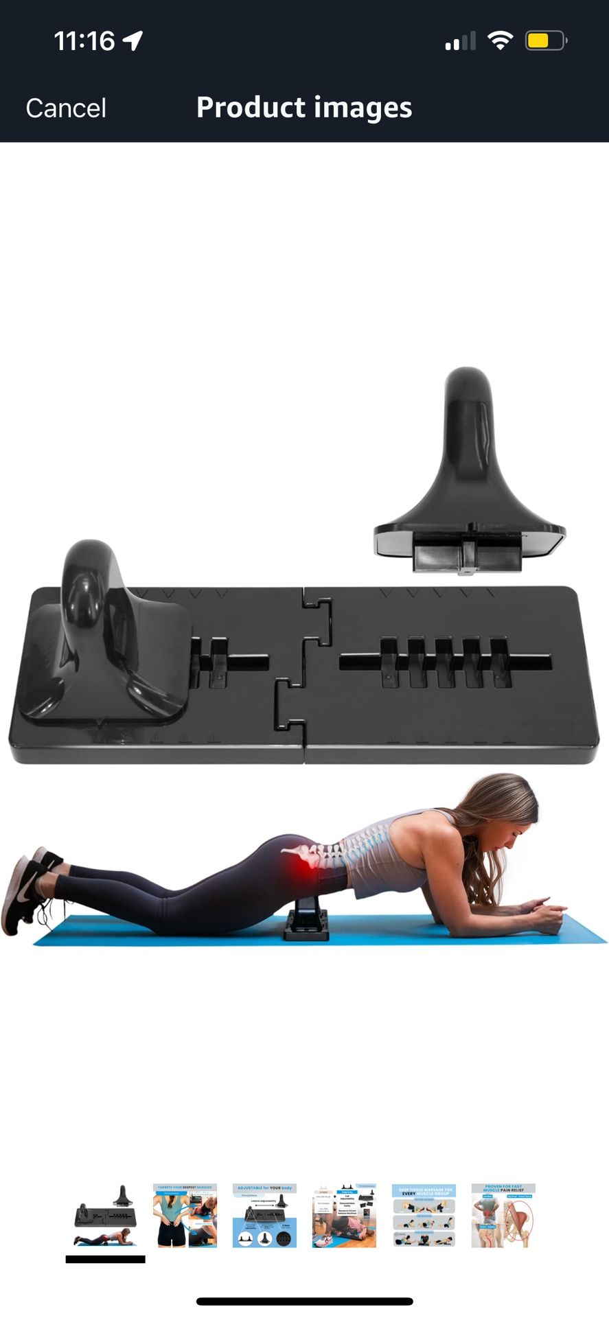 Bullseye - Precision Psoas Muscle Release Tool for Hip Flexor, Back, Hamstring, Glute, Iliacus, and Neck Pain