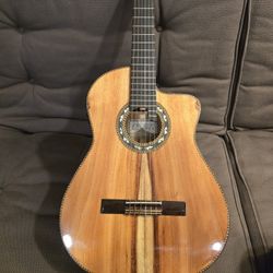 Cordoba Koa CE Classical Guitar – Like New + Hard Shell Case