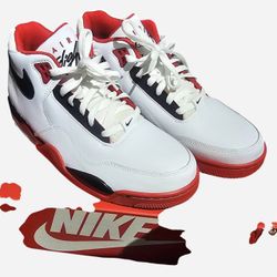 Size 10.5 - Nike Flight Legacy Red